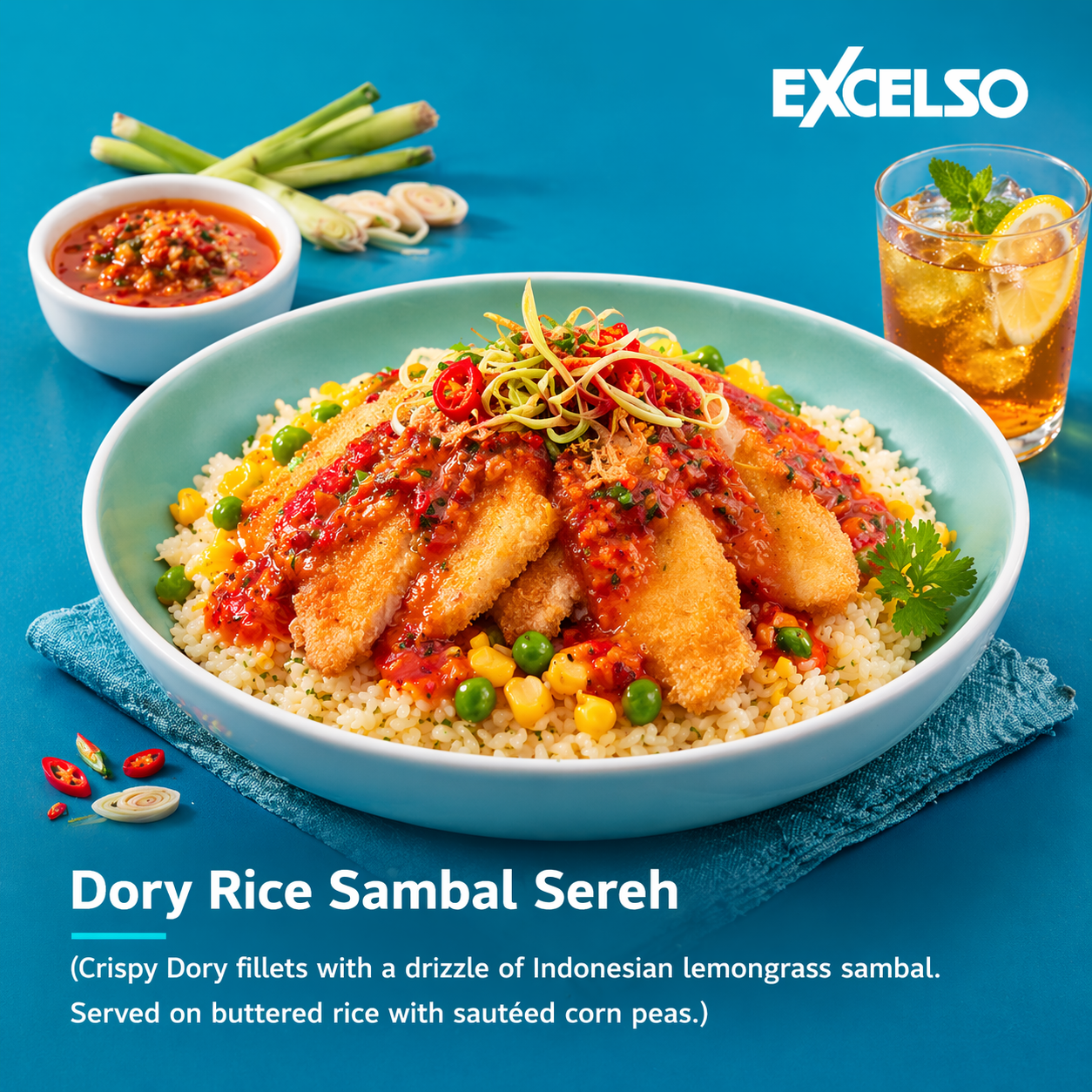 Dory Rice Sambal Sereh
